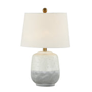 Forty West - 710215 - One Light Table Lamp - Nova - White/ Gray