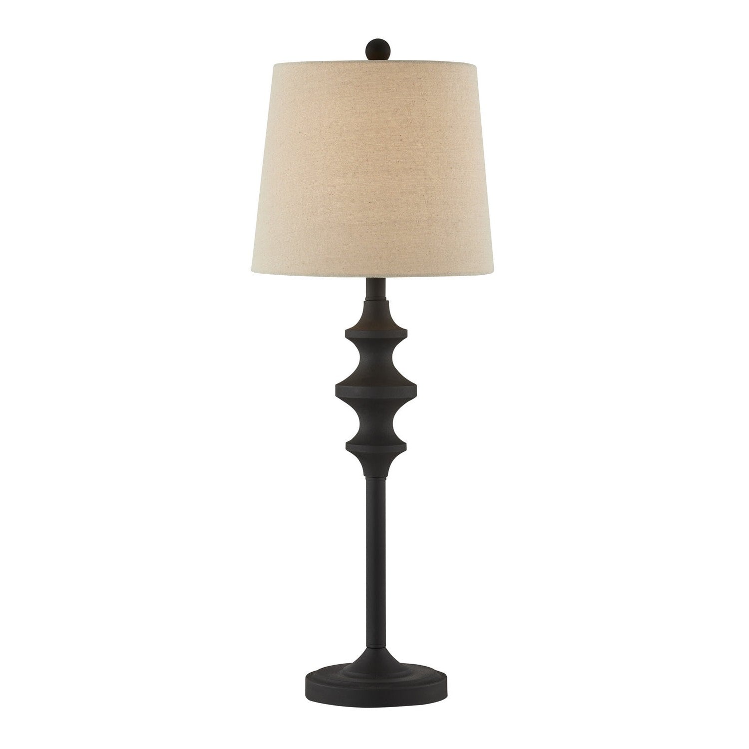 Forty West - 720134 - One Light Buffet Lamp - Brandon - Matte Black