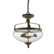 Forty West - 72560 - Semi-Flush/Convertible - Flynn