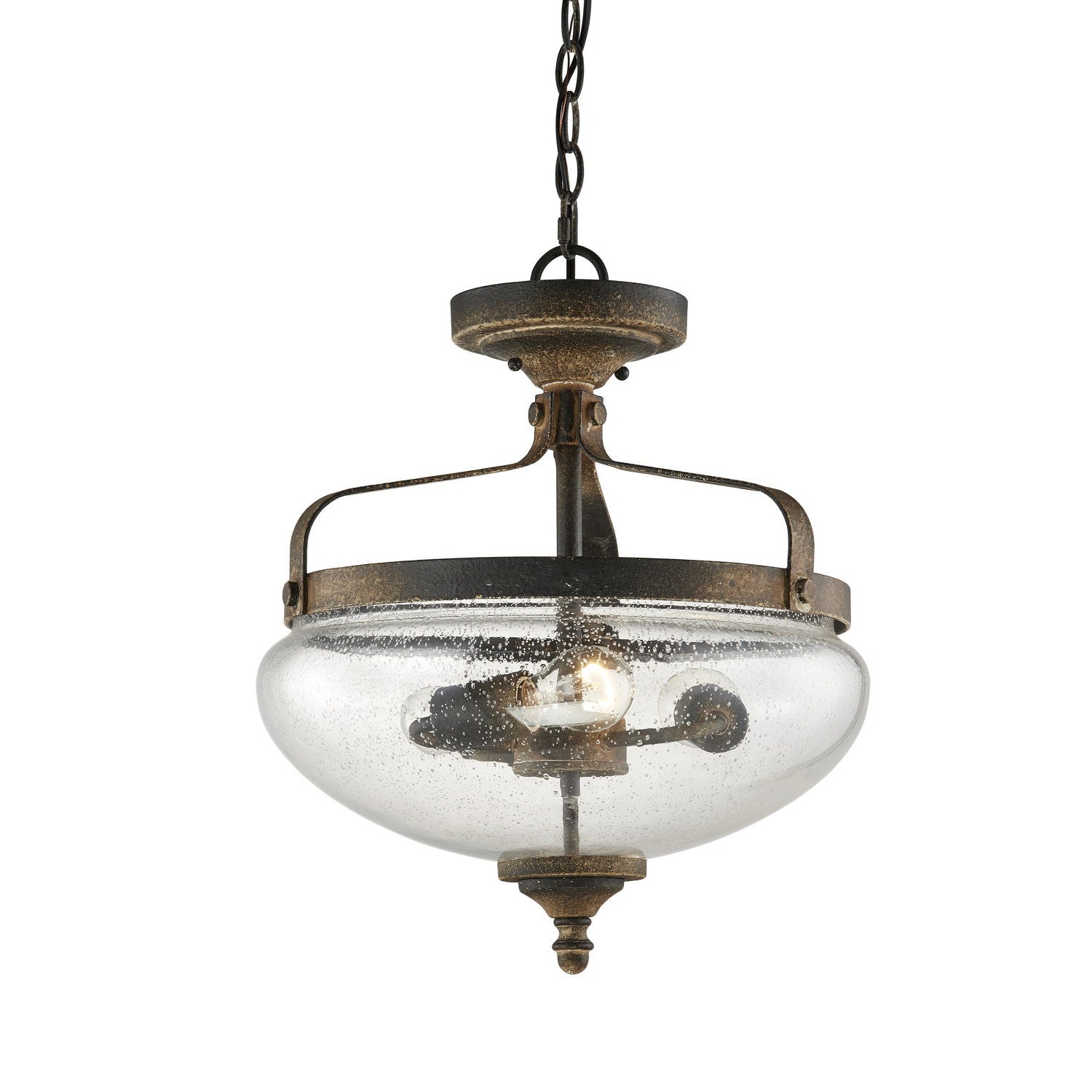Forty West - 72560 - Semi-Flush/Convertible - Flynn