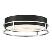 Eurofase - 39315-021 - LED Flushount - Grafice - Silver-Black