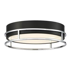 Eurofase - 39315-021 - LED Flushount - Grafice - Silver-Black