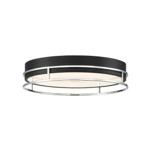 Eurofase - 39408-020 - LED Flushount - Grafice - Silver-Black