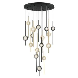 Eurofase - 39465-030 - LED Chandelier - Barletta - Gold-Black