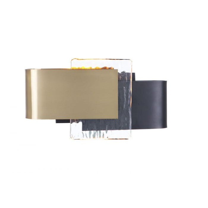 Craftmade - 11912FBSB-LED - LED Wall Sconce - Harmony - Flat Black/Satin Brass