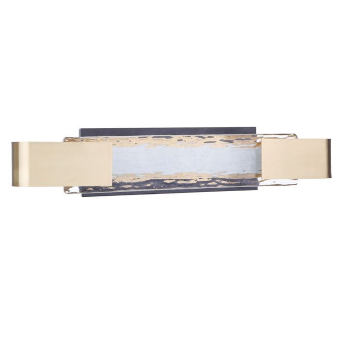 Craftmade - 11924FBSB-LED - LED Vanity - Harmony - Flat Black/Satin Brass