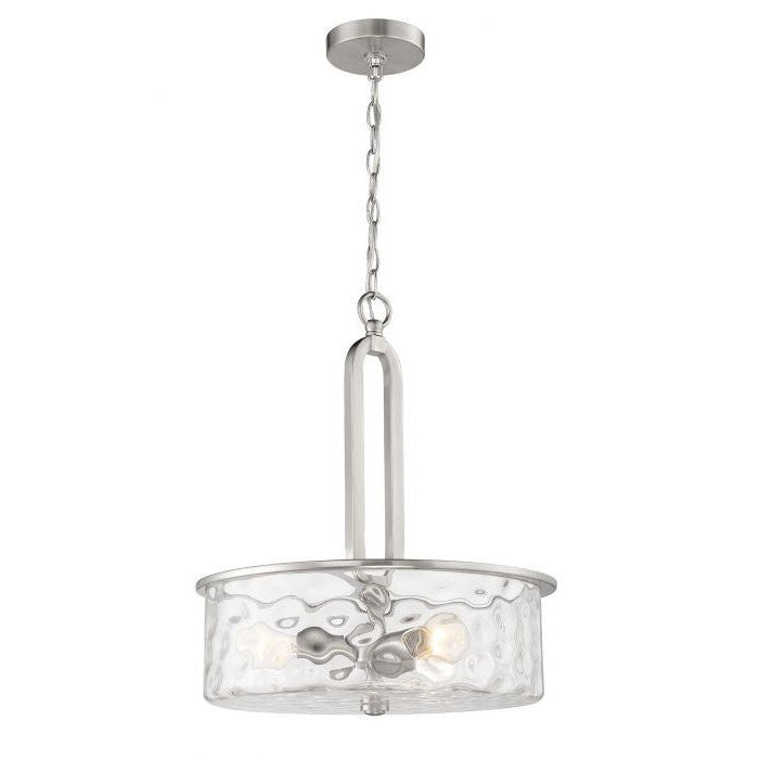 Craftmade - 54293-BNK - Three Light Pendant - Collins - Brushed Polished Nickel