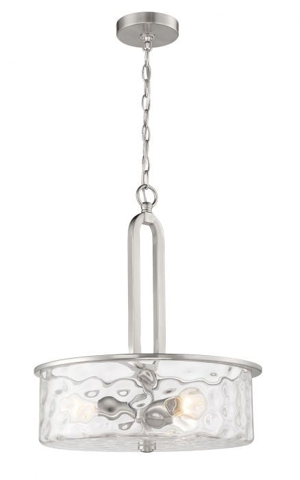 Craftmade - 54293-BNK - Three Light Pendant - Collins - Brushed Polished Nickel