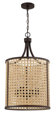 Craftmade - 54534-ABZ - Four Light Foyer Pendant - Malaya - Aged Bronze Brushed