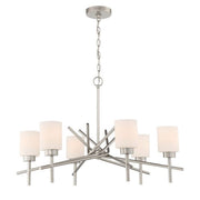 Craftmade - 54626-SN - Six Light Chandelier - Cadence - Satin Nickel