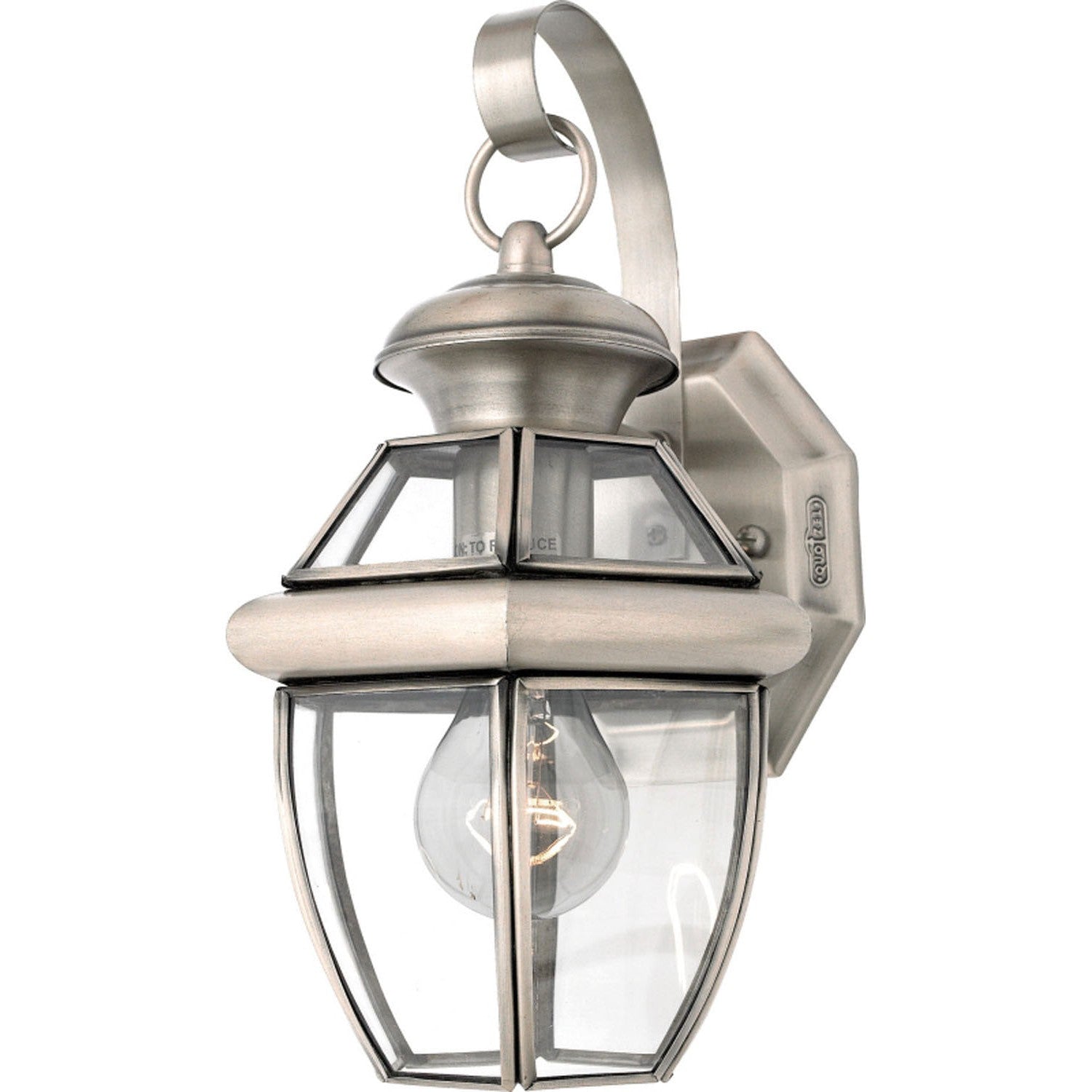 Quoizel - NY8315P - One Light Outdoor Wall Lantern - Newbury - Pewter