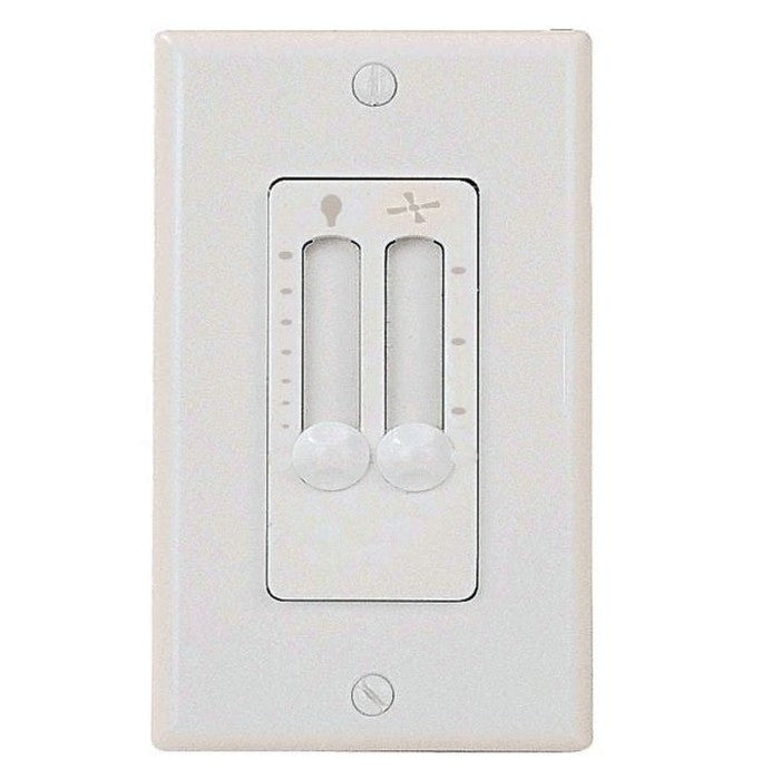 Craftmade - CM-7AL-LED - 4 Speed Fan/Full Range Light Control - 4 Speed Fan/Light Control - Almond