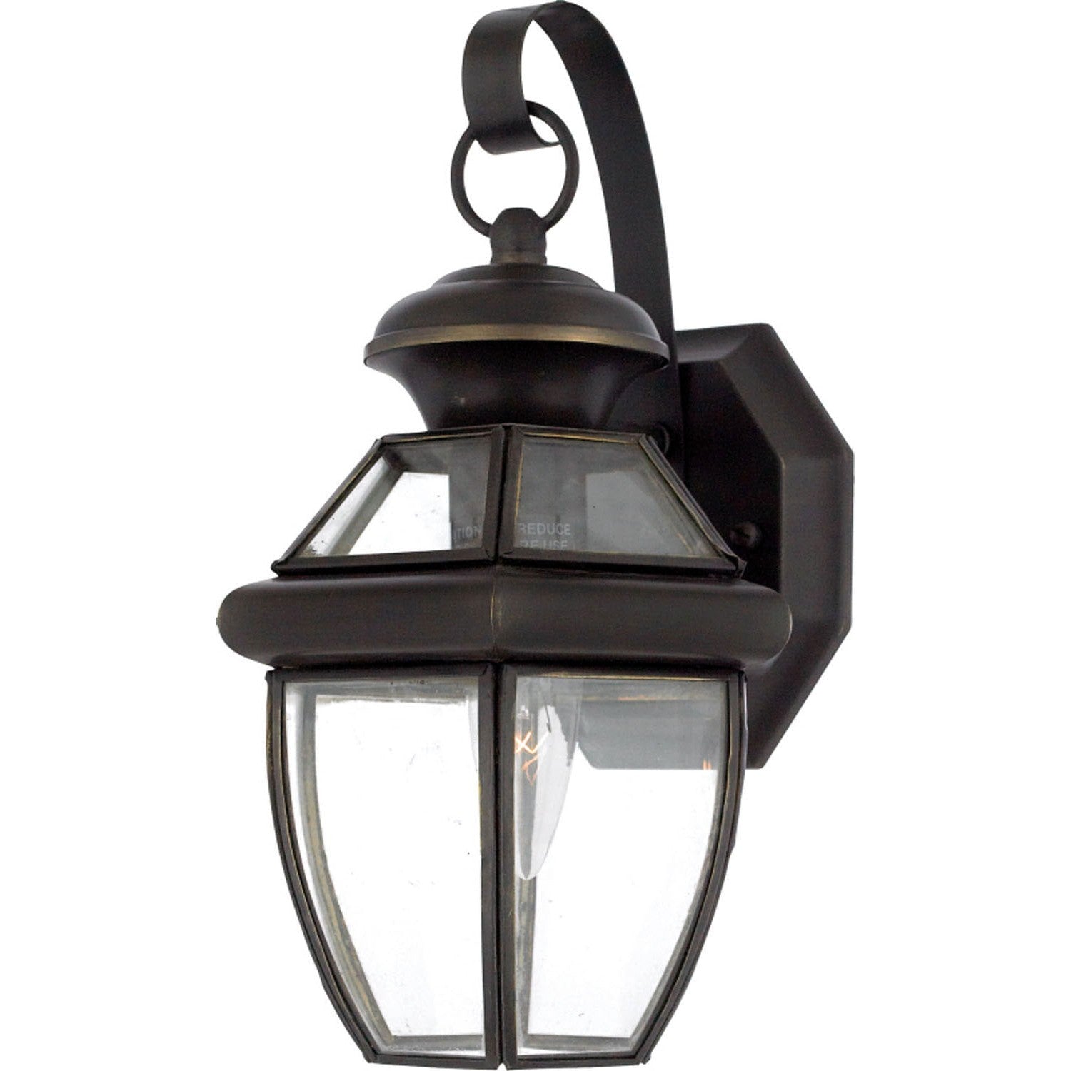 Quoizel - NY8315Z - One Light Outdoor Wall Lantern - Newbury - Medici Bronze