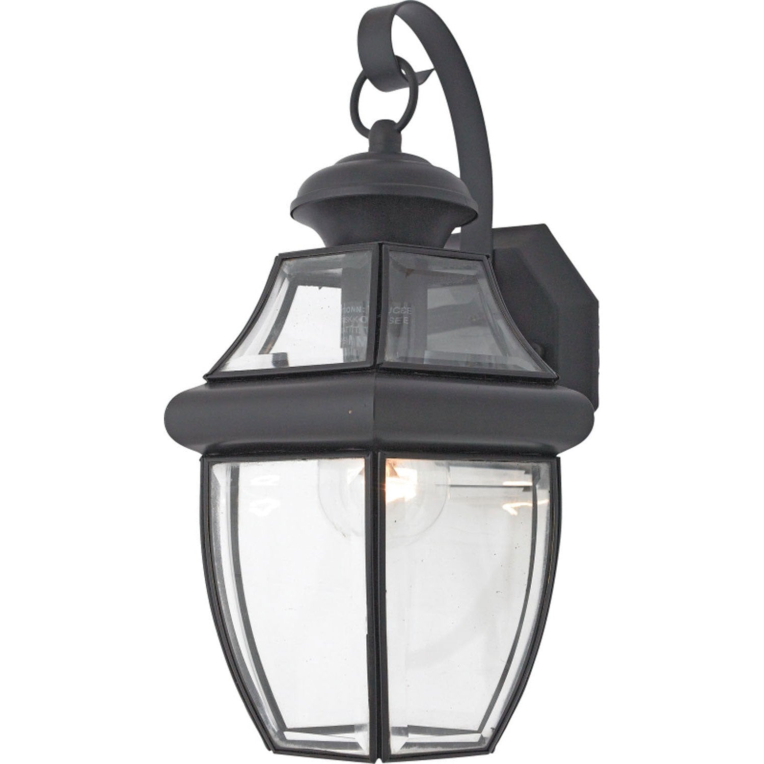 Quoizel - NY8316K - One Light Outdoor Wall Lantern - Newbury - Mystic Black