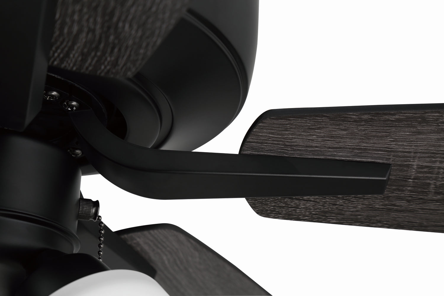 Craftmade - P114FB5-52FBGW - 52"Ceiling Fan - Pro Plus 114 - Flat Black