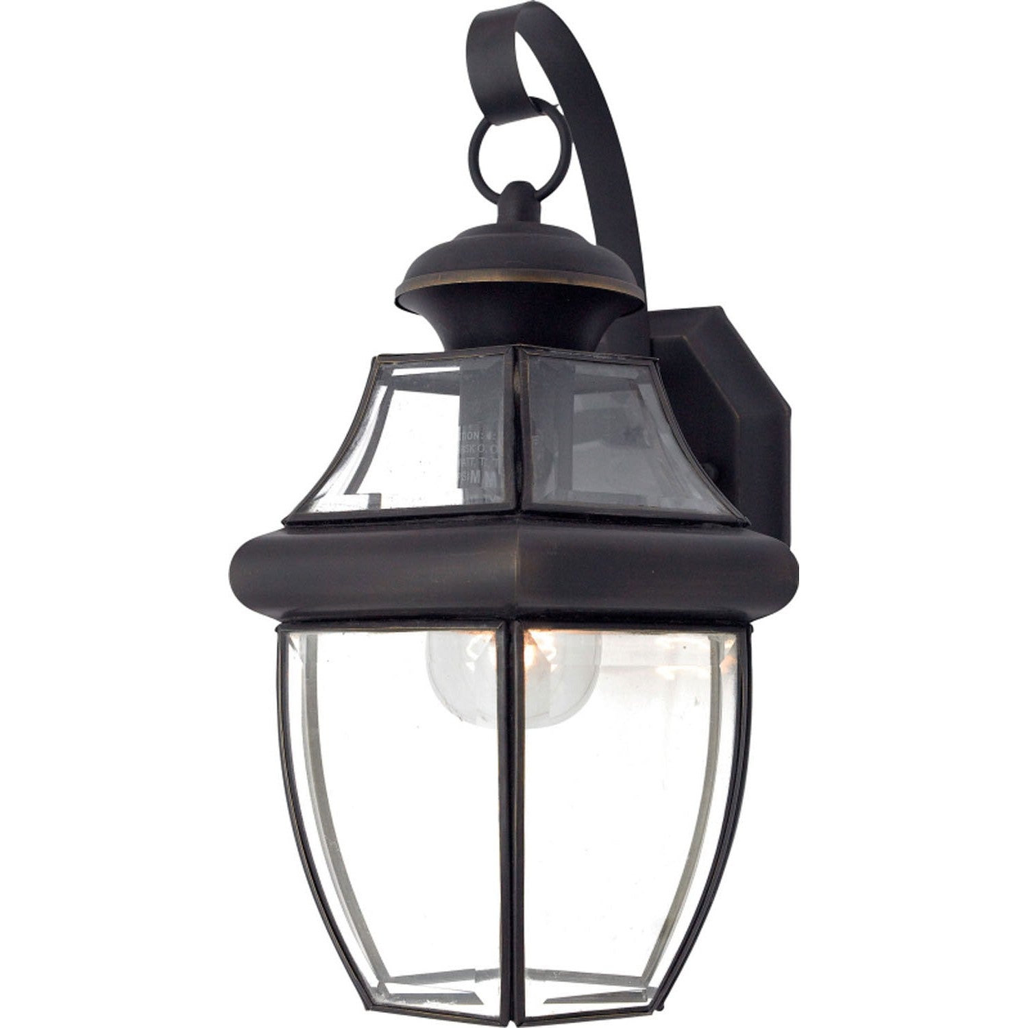 Quoizel - NY8316Z - One Light Outdoor Wall Lantern - Newbury - Medici Bronze