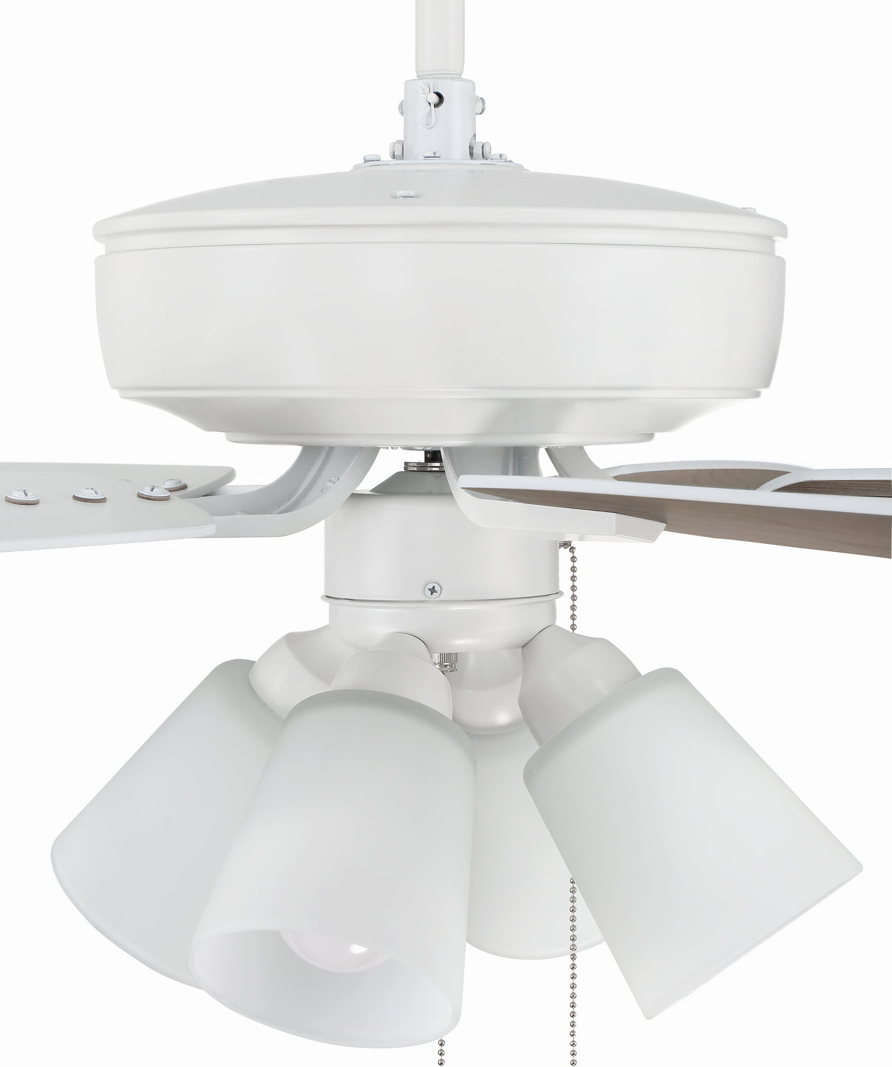 Craftmade - P114W5-52WWOK - 52"Ceiling Fan - Pro Plus 114 - White