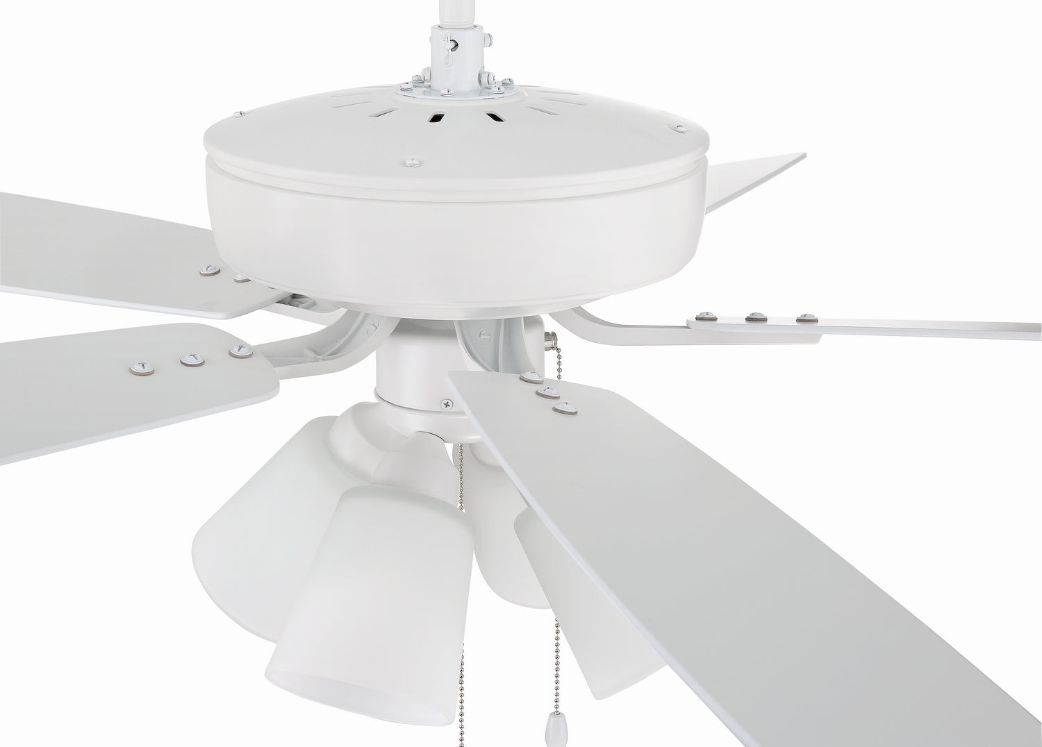 Craftmade - P114W5-52WWOK - 52"Ceiling Fan - Pro Plus 114 - White