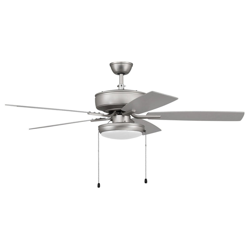 Craftmade - P119BN5-52BNGW - 52"Ceiling Fan - Pro Plus 119 - Brushed Nickel