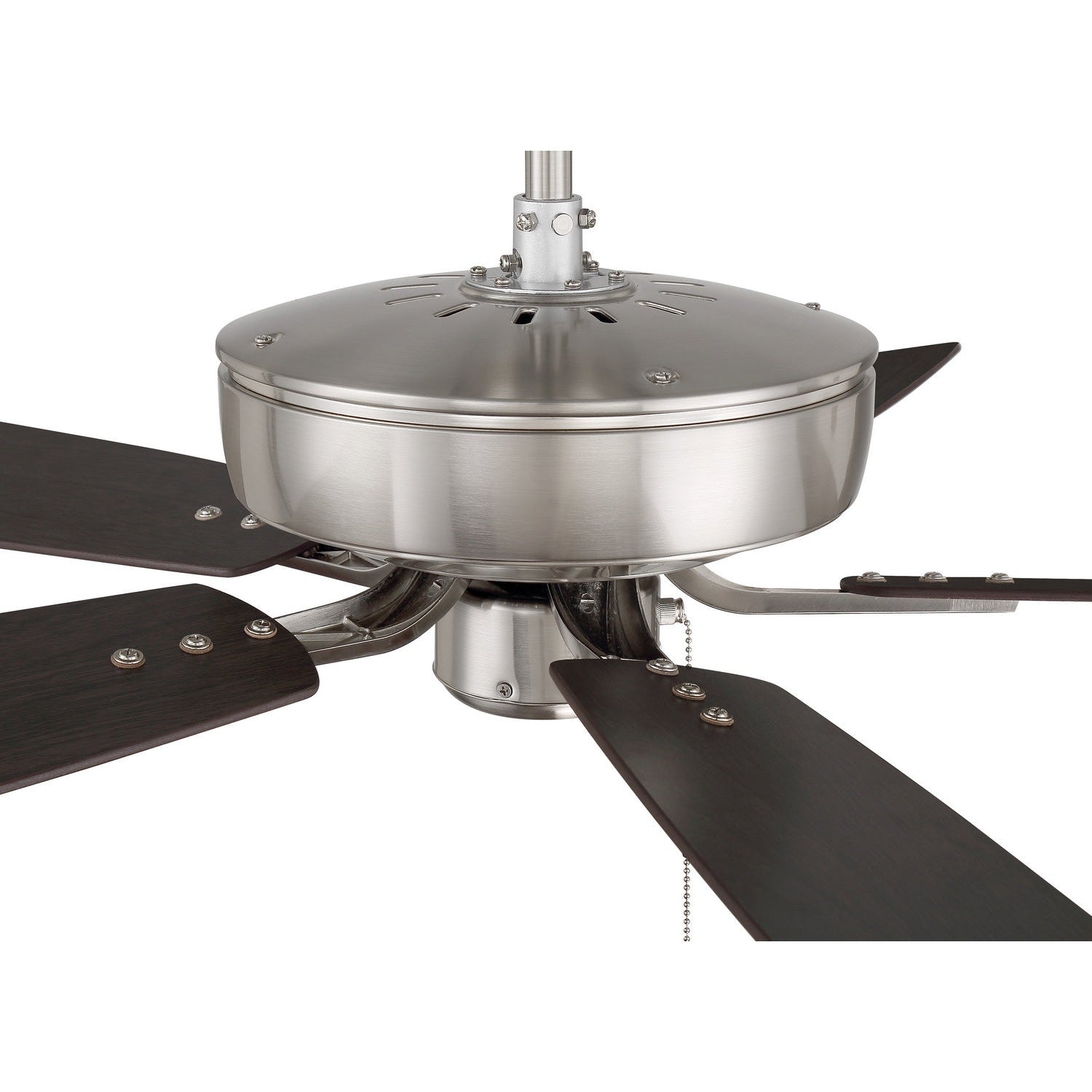 Craftmade - P52BNK5-52DWGWN - 52"Ceiling Fan - Pro Plus 52 Fan - Brushed Polished Nickel