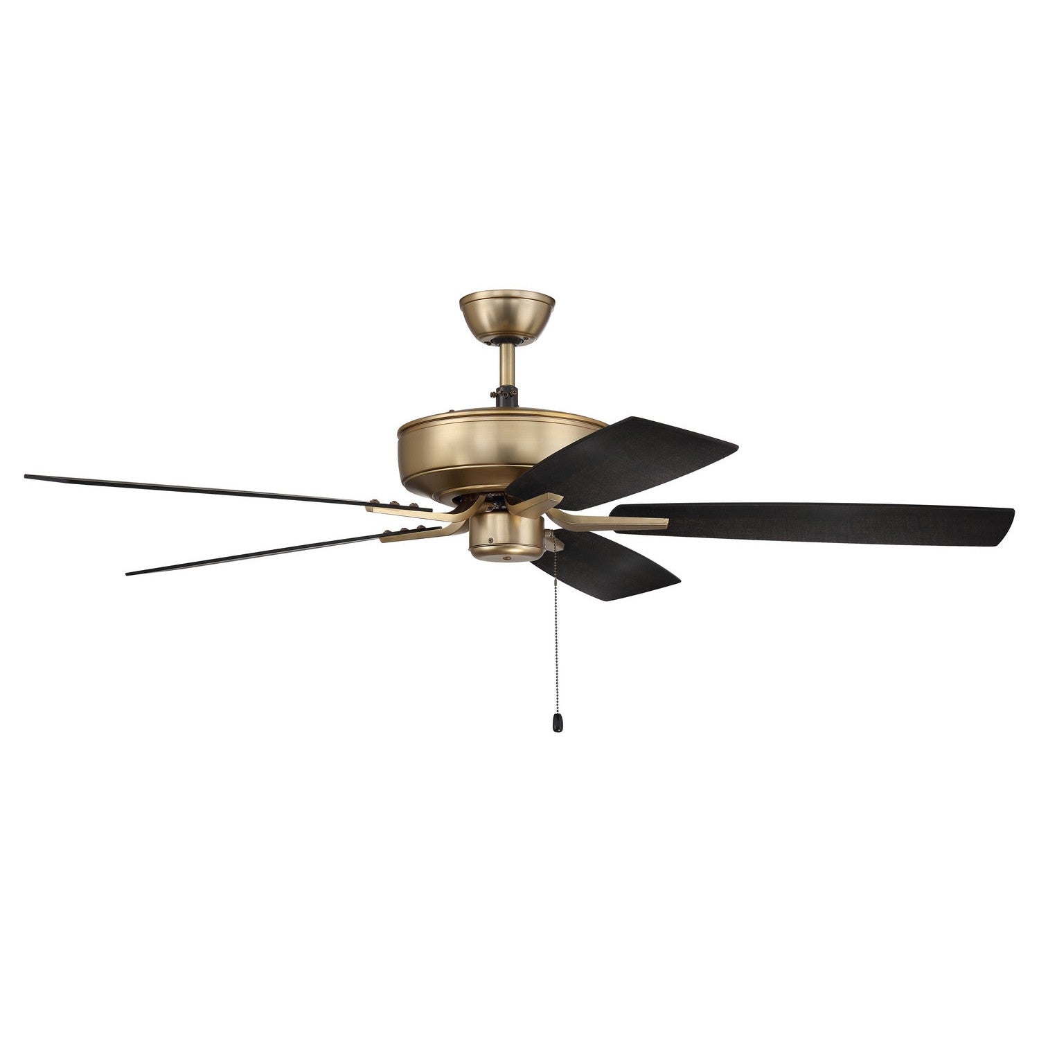 Craftmade - P52SB5-52BWNFB - 52"Ceiling Fan - Pro Plus 52 Fan - Satin Brass