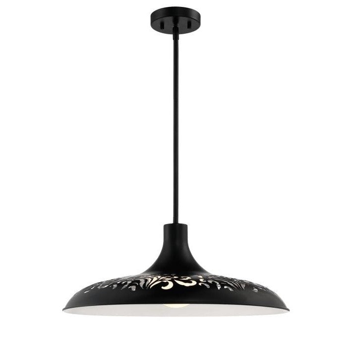 Craftmade - P965FB1 - One Light Pendant - Pendant - Flat Black