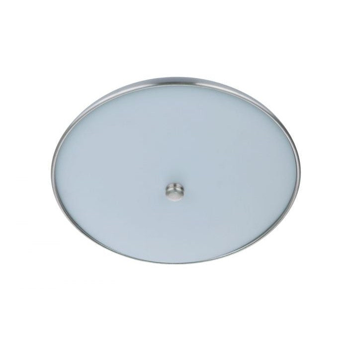 Craftmade - X6813-FBBNK-LED - LED Flushmount - Soul - Flat Black/Brushed Polished Nickel