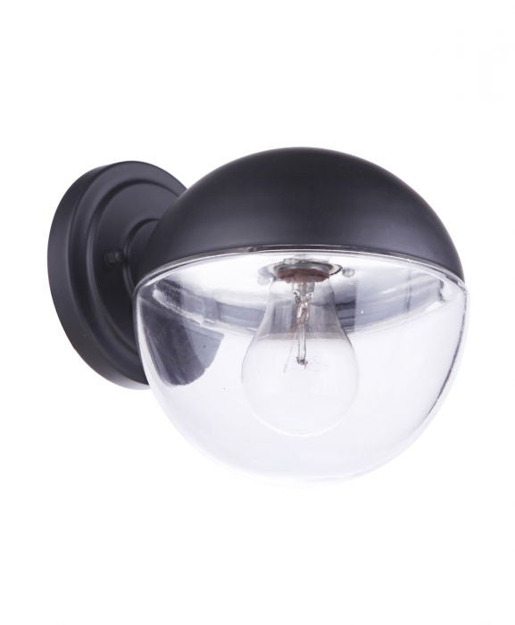 Craftmade - ZA3404-MN - One Light Outdoor Wall Mount - Evie - Midnight