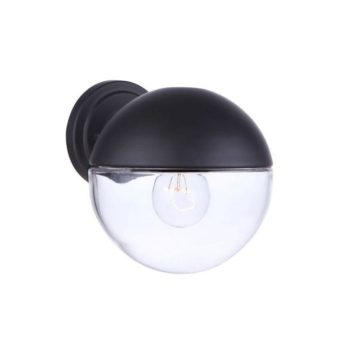 Craftmade - ZA3414-MN - One Light Outdoor Wall Mount - Evie - Midnight