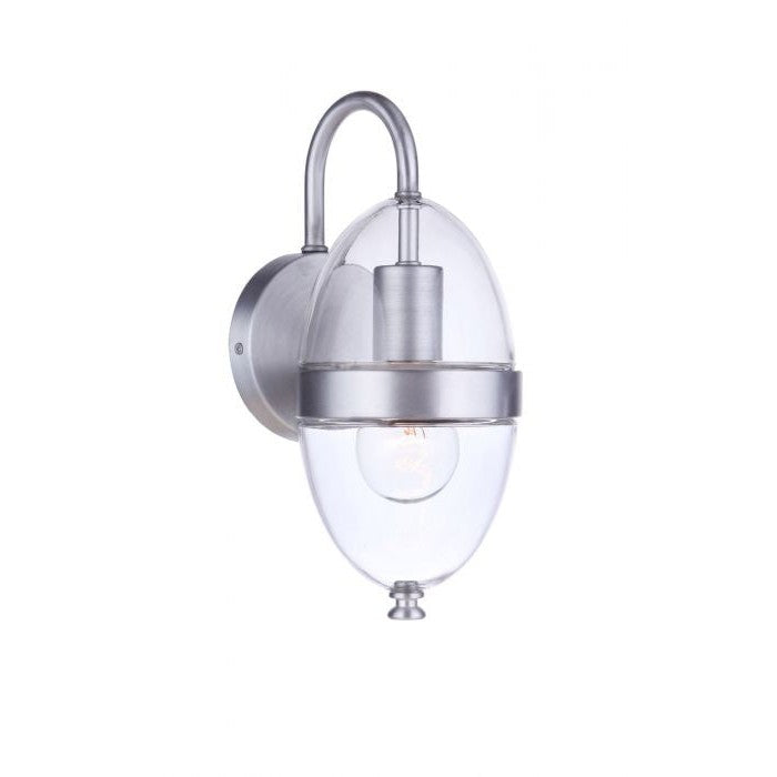 Craftmade - ZA3504-SA - One Light Outdoor Wall Mount - Sivo - Satin Aluminum