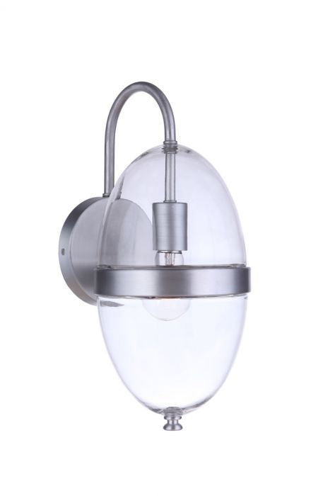Craftmade - ZA3514-SA - One Light Outdoor Wall Mount - Sivo - Satin Aluminum