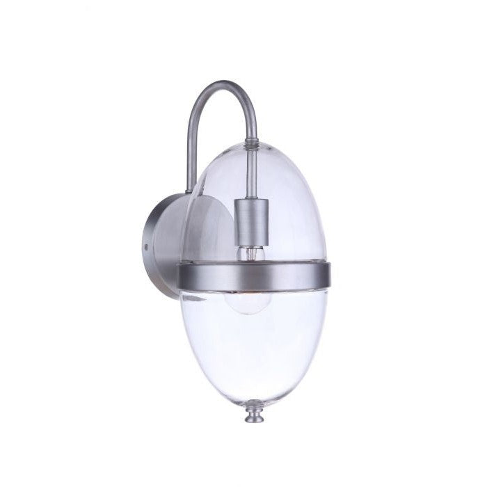 Craftmade - ZA3514-SA - One Light Outdoor Wall Mount - Sivo - Satin Aluminum