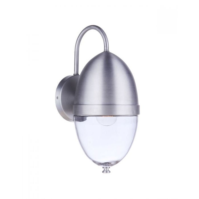 Craftmade - ZA3524-SA - One Light Outdoor Wall Mount - Sivo - Satin Aluminum