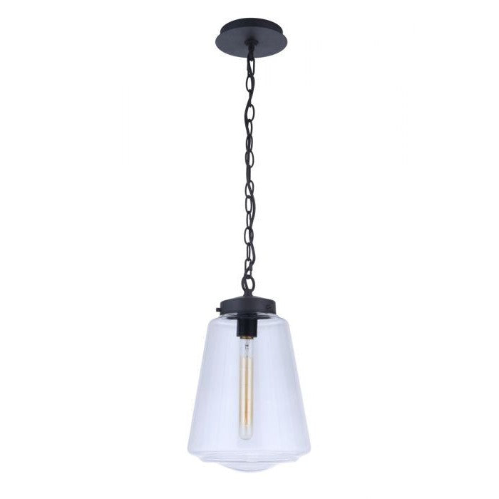 Craftmade - ZA3821-MN - One Light Outdoor Pendant - Laclede - Midnight