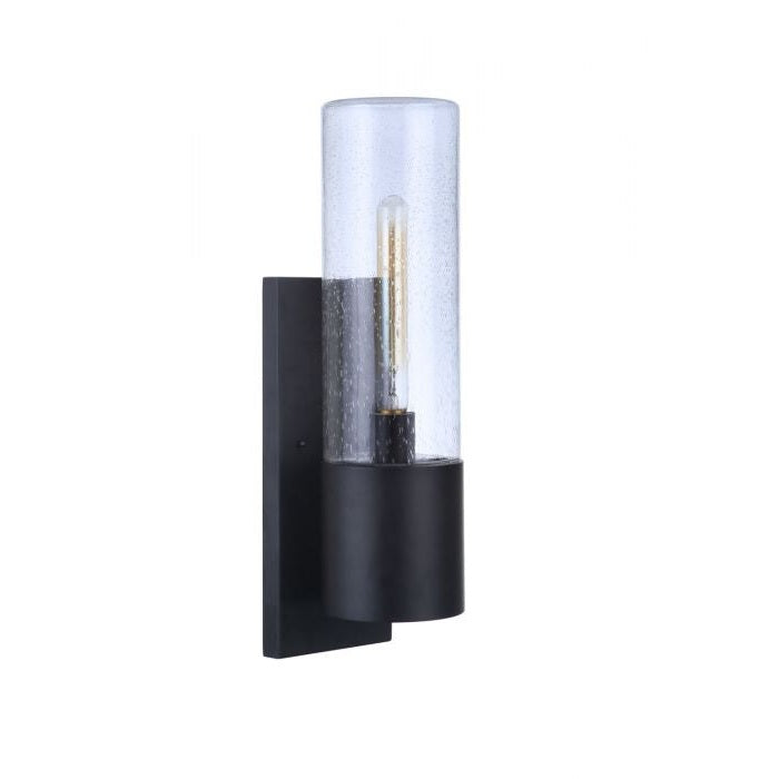 Craftmade - ZA3900-MN-LED - One Light Outdoor Wall Mount - Sabre - Midnight