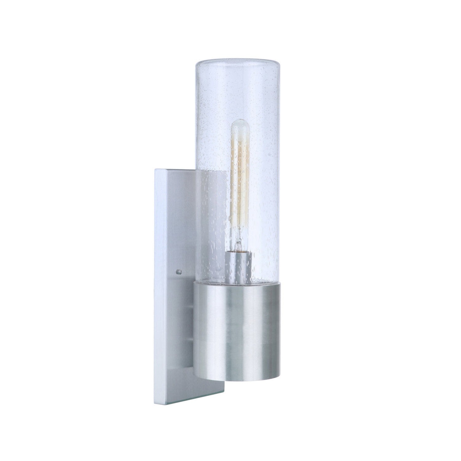 Craftmade - ZA3910-SA-LED - One Light Outdoor Wall Mount - Sabre - Satin Aluminum