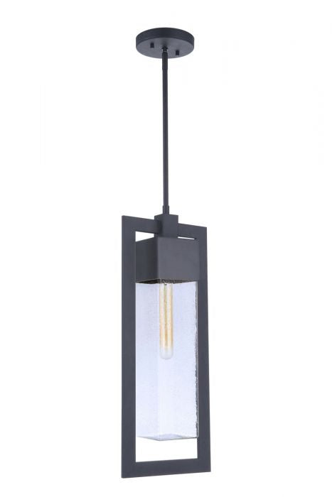 Craftmade - ZA4021-MN - One Light Outdoor Pendant - Perimeter - Midnight