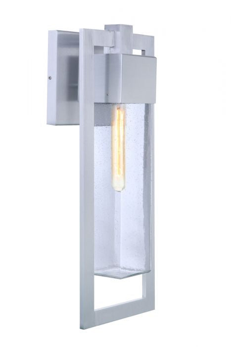 Craftmade - ZA4024-SA - One Light Outdoor Wall Mount - Perimeter - Satin Aluminum