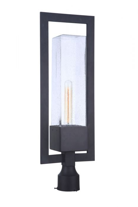 Craftmade - ZA4025-MN - One Light Outdoor Post Mount - Perimeter - Midnight