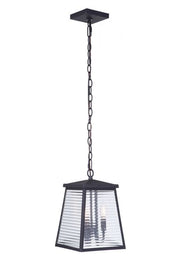 Craftmade - ZA4111-MN - Three Light Outdoor Pendant - Armstrong - Midnight