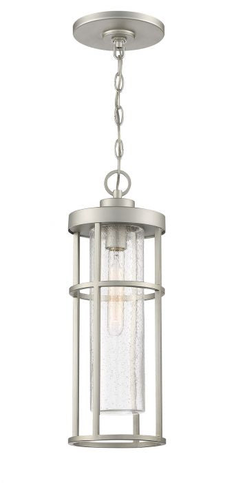 Craftmade - ZA4211-SA - One Light Outdoor Pendant - Encompass - Satin Aluminum
