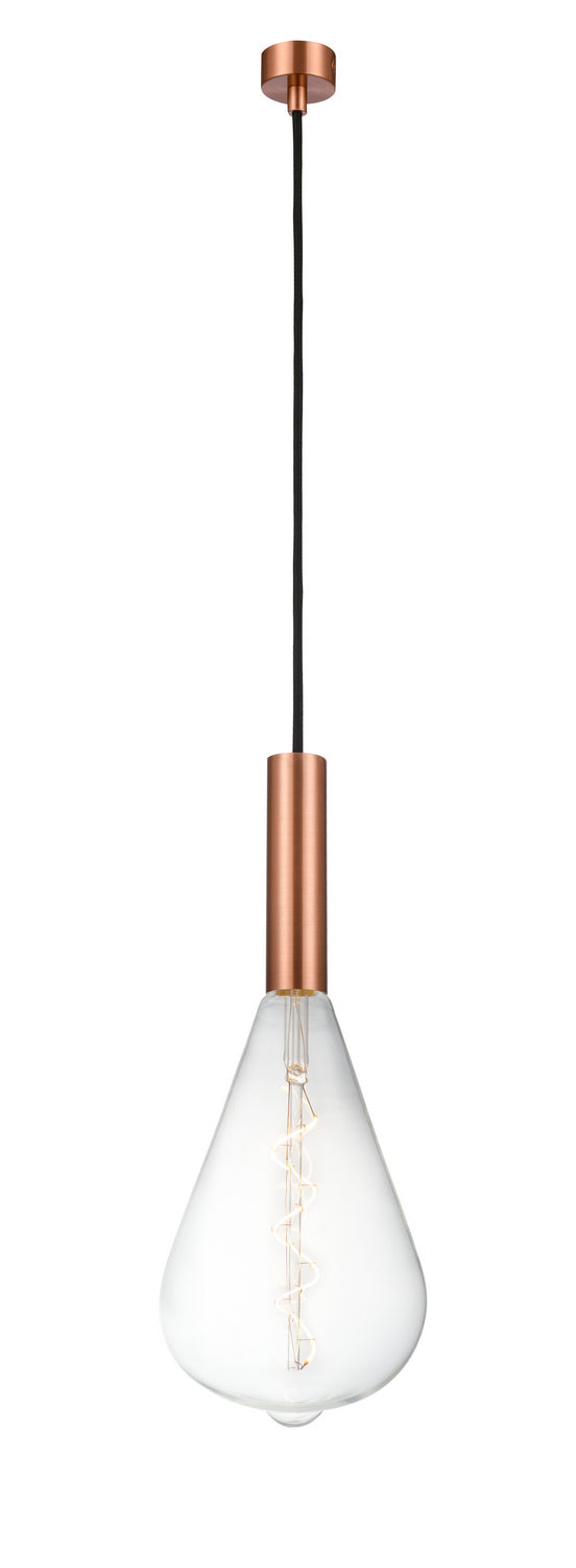 Innovations - 198-1P-AC-BB164LED - LED Mini Pendant - Auralume - Antique Copper