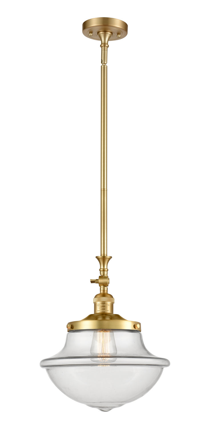Innovations - 206-SG-G542 - One Light Mini Pendant - Franklin Restoration - Satin Gold