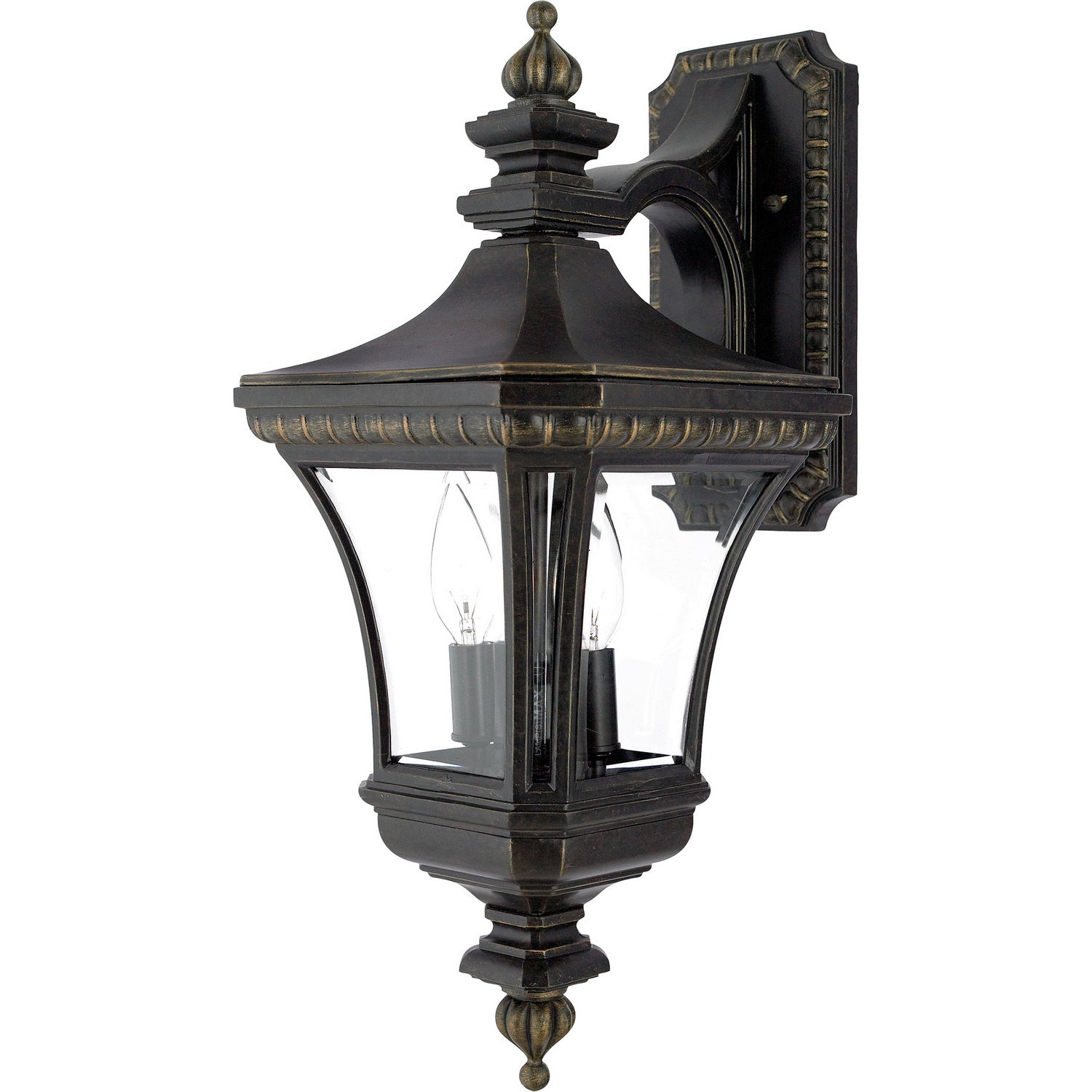 Quoizel - DE8976IB - Two Light Outdoor Wall Lantern - Devon - Imperial Bronze