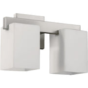 Quorum - 5476-2-65 - Two Light Wall Mount - Modus - Satin Nickel