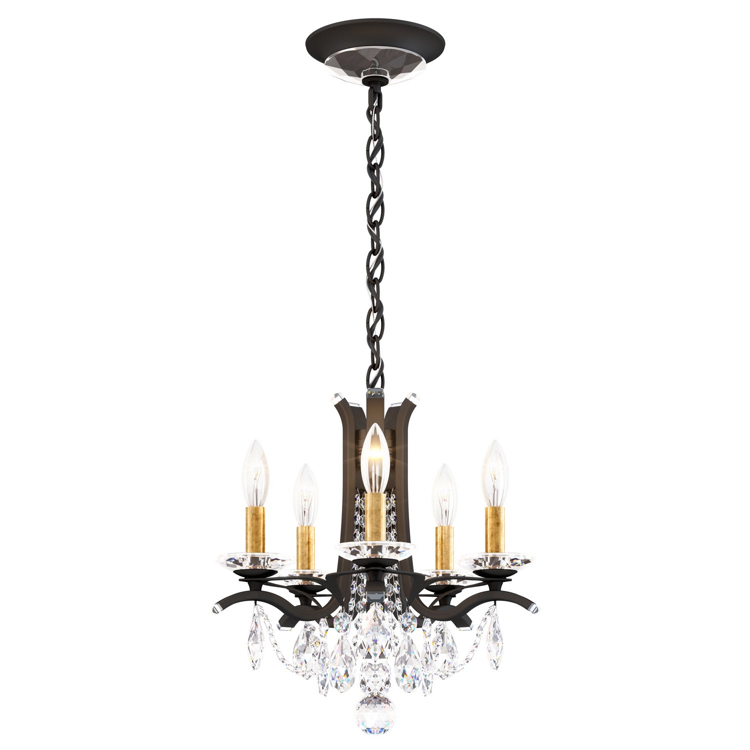 Schonbek - VA8304N-51H - Five Light Chandelier - Vesca - Black