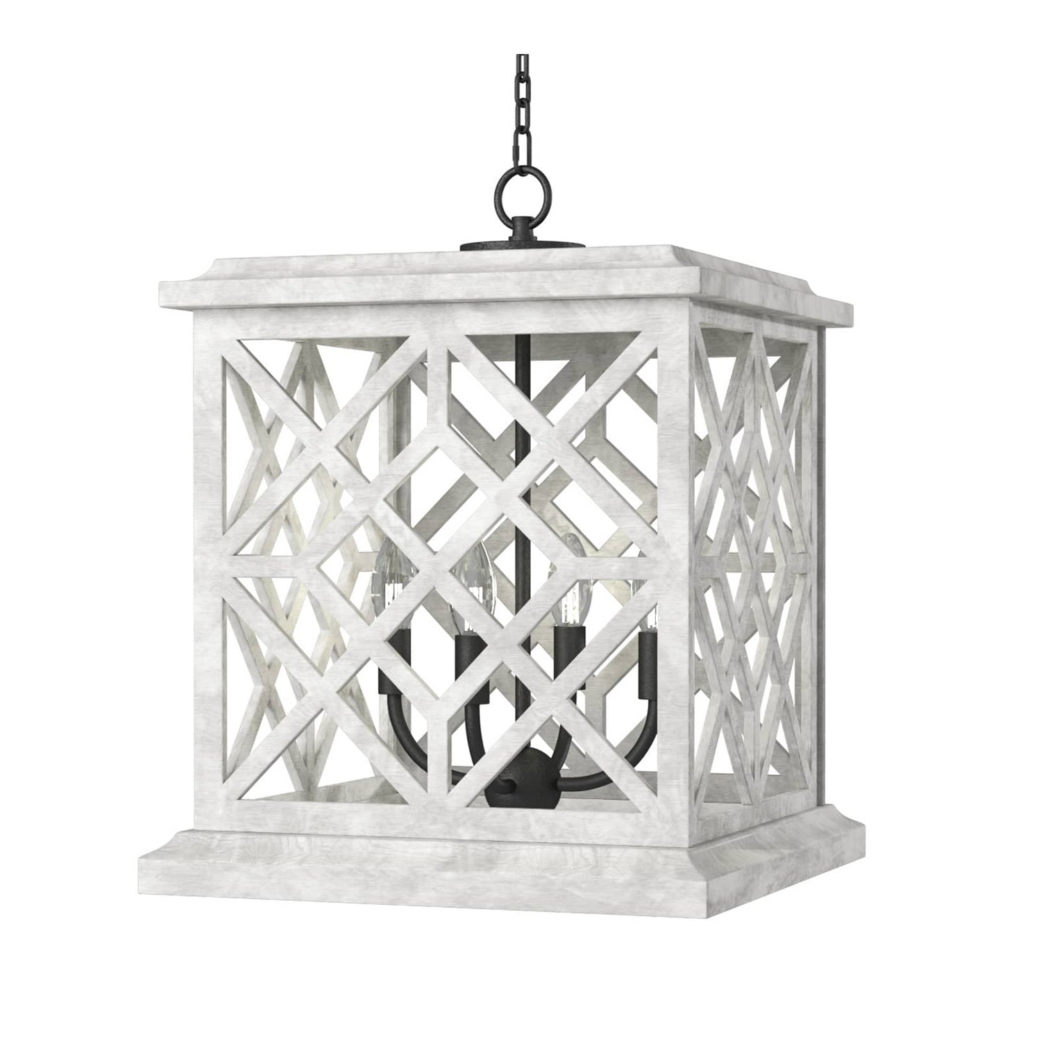 Regina Andrew - 16-1364WT - Four Light Lantern - Chatham - White
