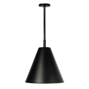 Regina Andrew - 17-1005BLK - One Light Pendant - Bluff - Black