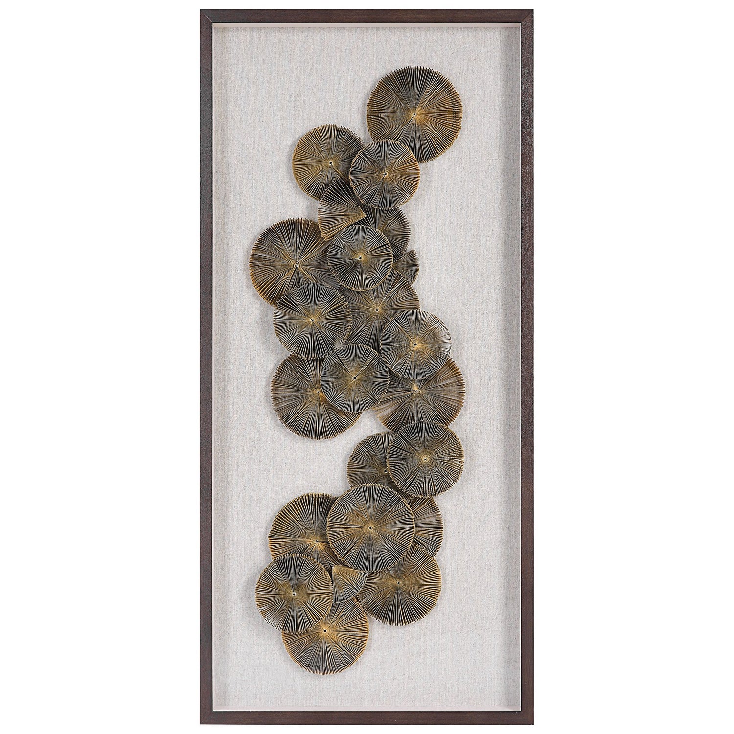 Uttermost - 04301 - Wall Art - The Times - Dark Walnut