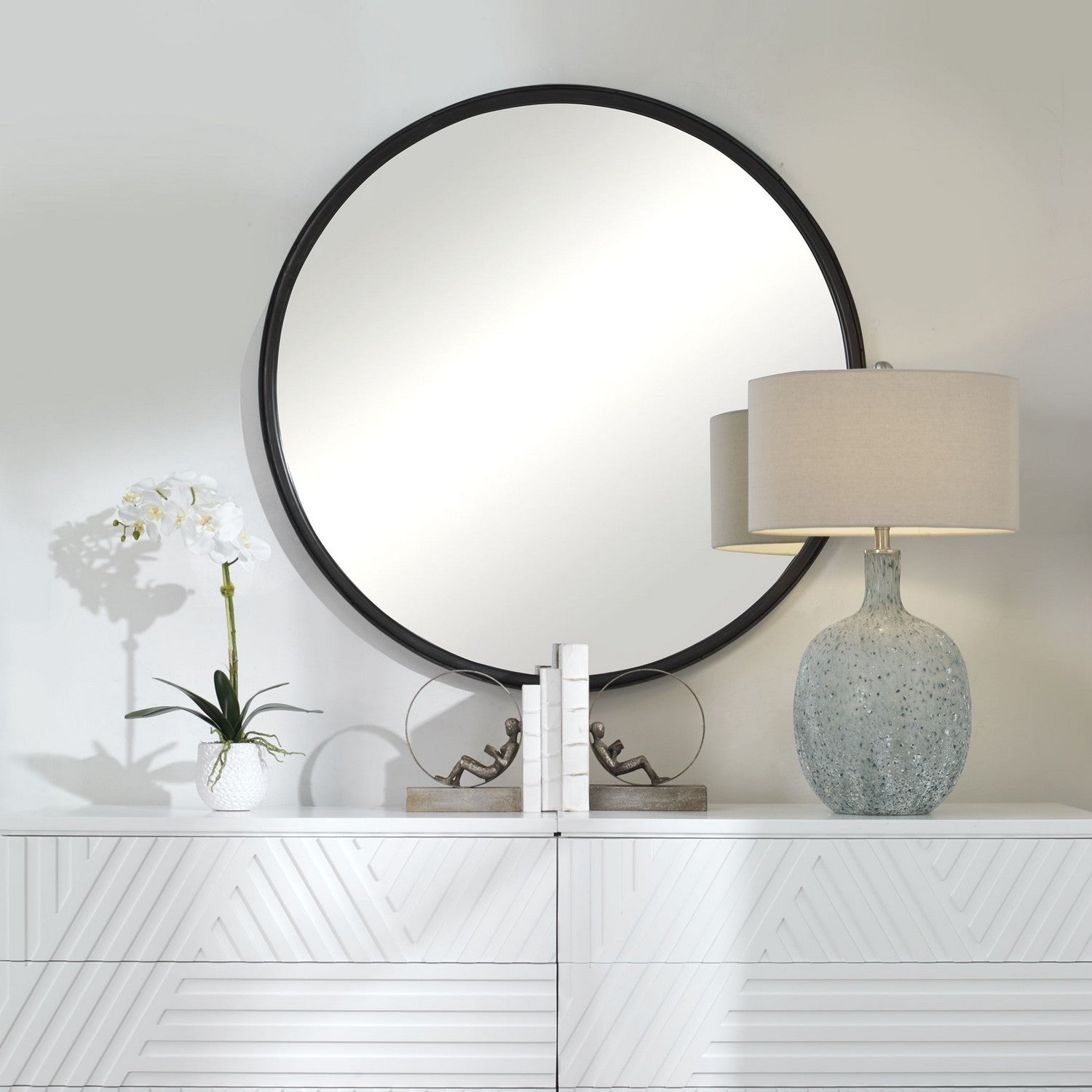 Uttermost - 09737 - Mirror - Dawsyn - Aged Black